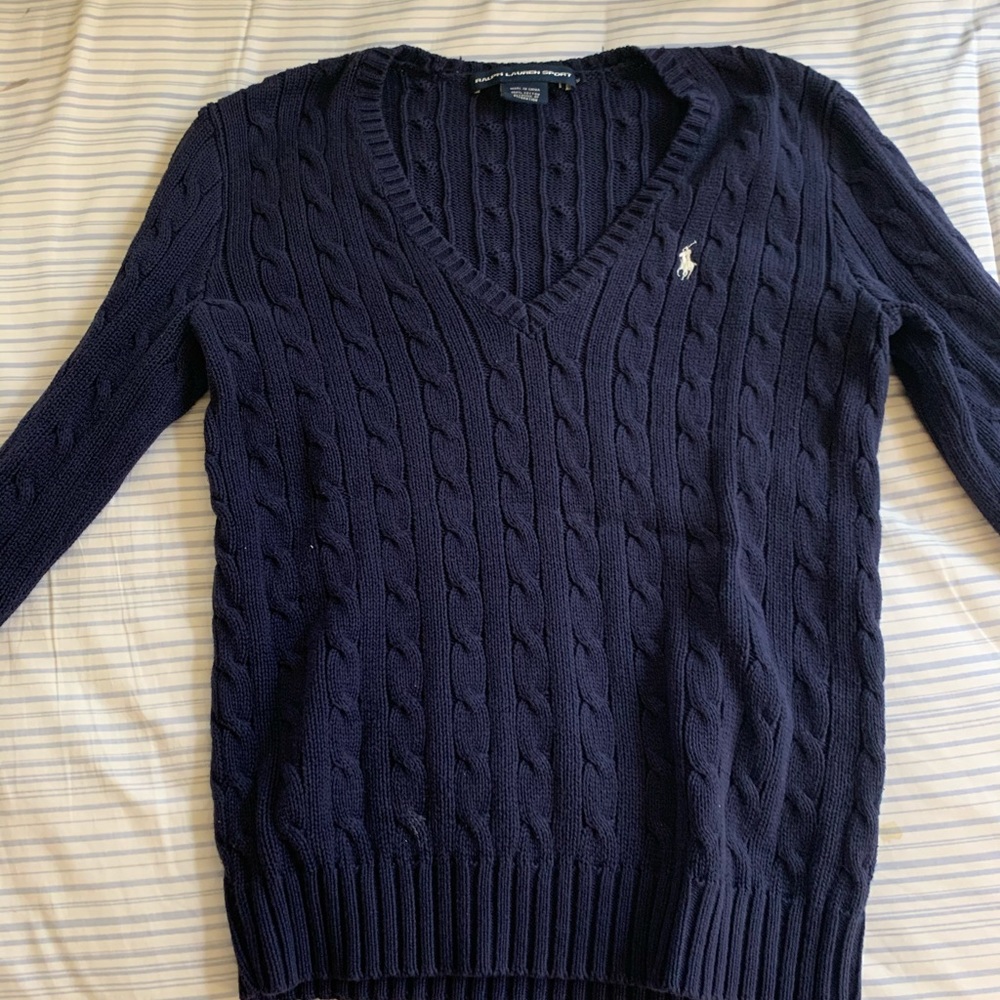 Navy Blue Ralph Lauren Sweater Size M